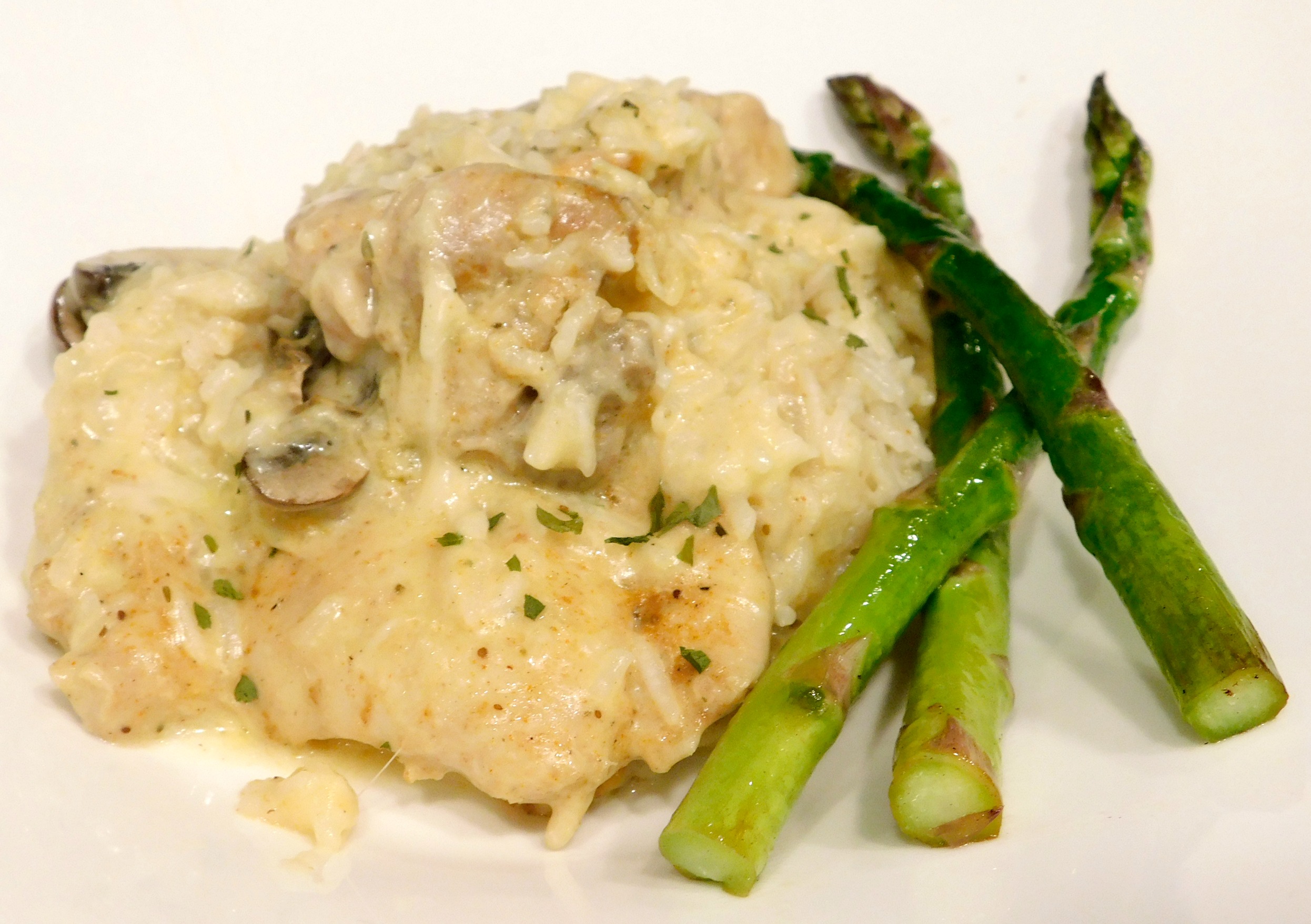 BUDGET DINNER-CREAMY CHICKEN & RICE